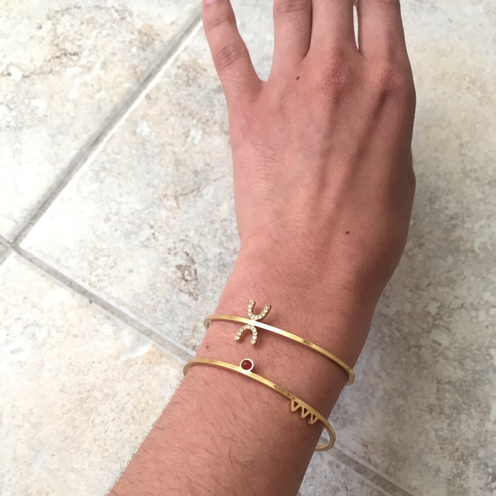Madewell bangle bracelets